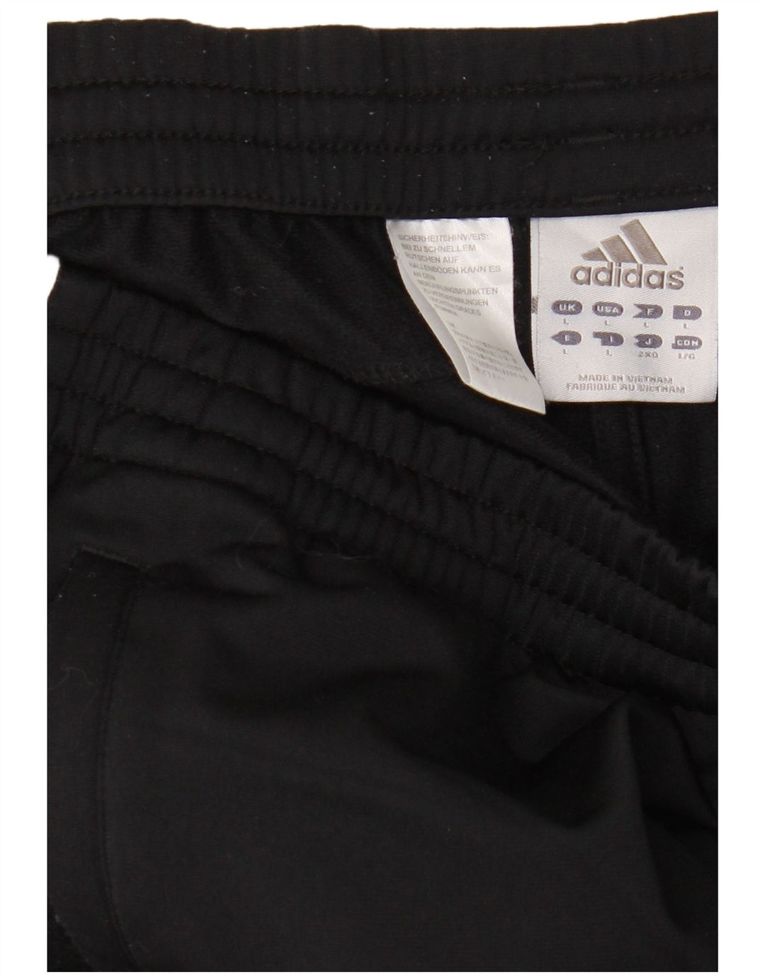 Pantaloni de trening Adidas pentru bărbați, mari, negru, poliester