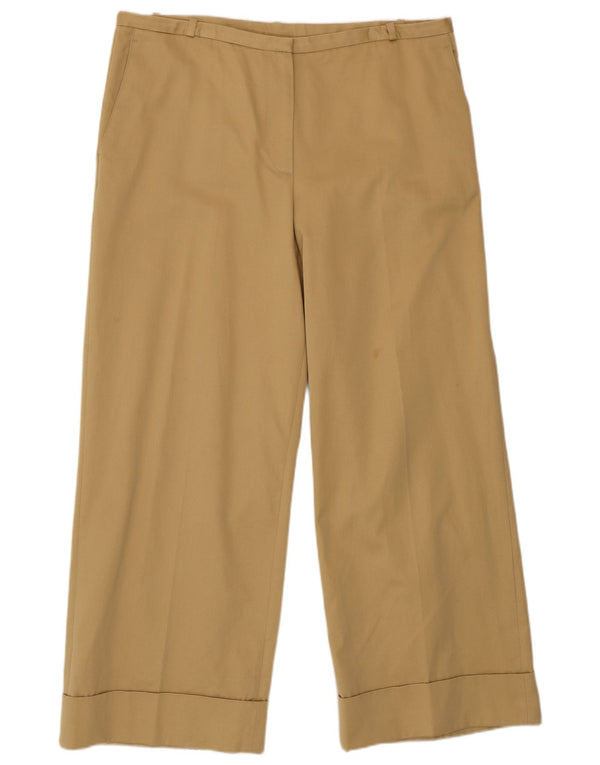 Massimo Dutti Pantaloni chino pentru femei cu talie înaltă EU 44 XL W34 L28 bej