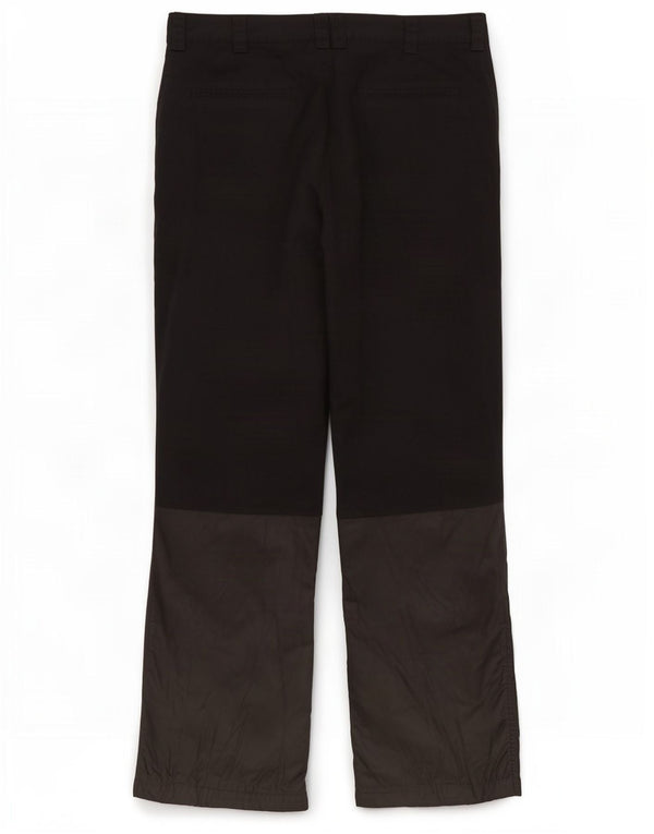 Puma Mens Straight Chino Trousers W32 L32 Black Colourblock Cotton