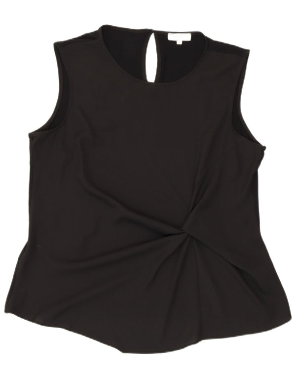Bluză fără mâneci pentru femei WAREHOUSE UK 16 mare, viscoză, neagră