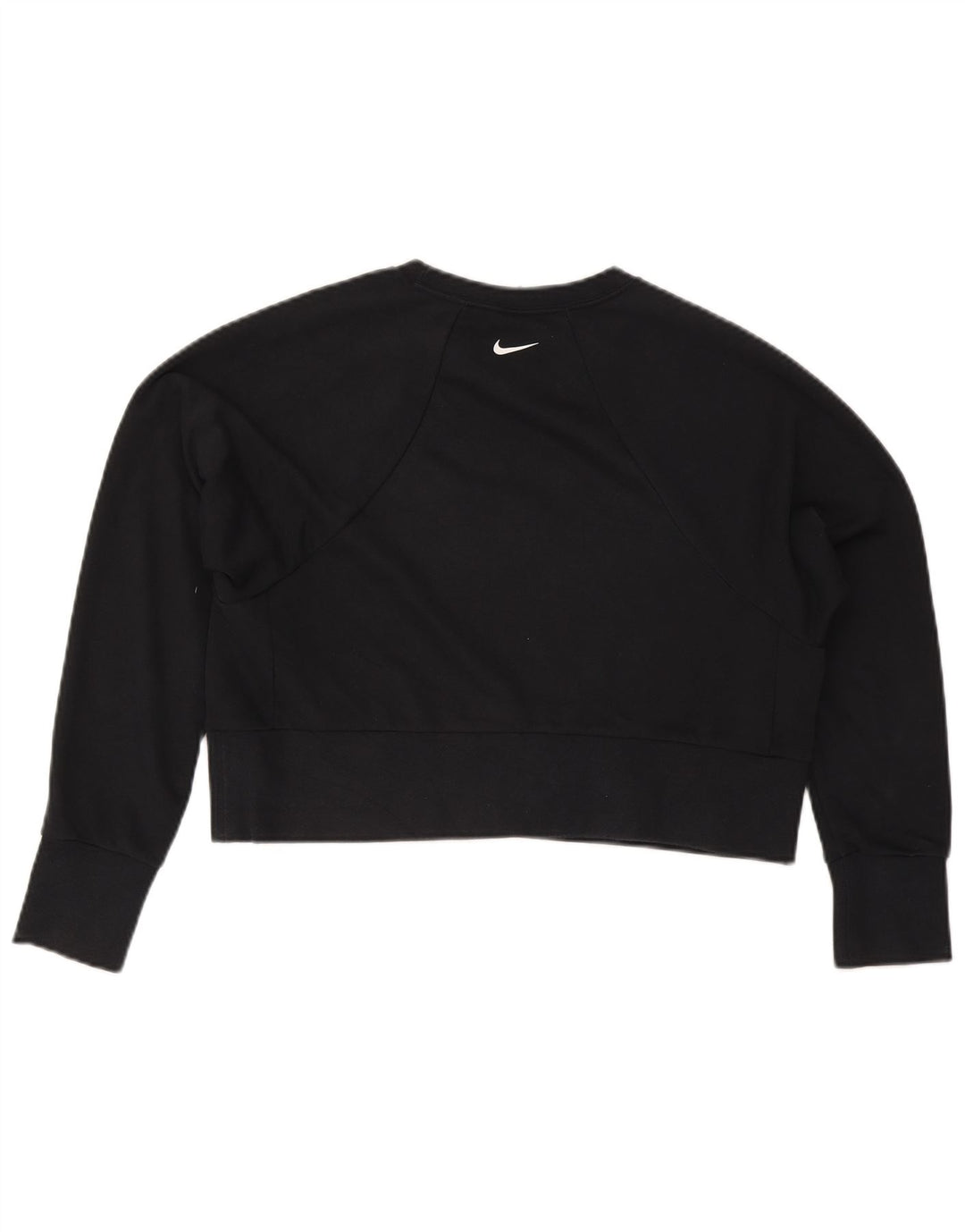 Pulover pentru femei Nike Crop Graphic Oversized Hanorac UK 10 Mic Negru
