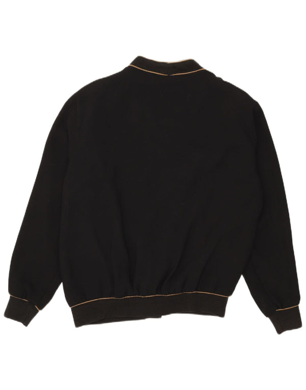Pulover cardigan pentru bărbați Jacques Lorant UK 38 Medium Black Colorblock