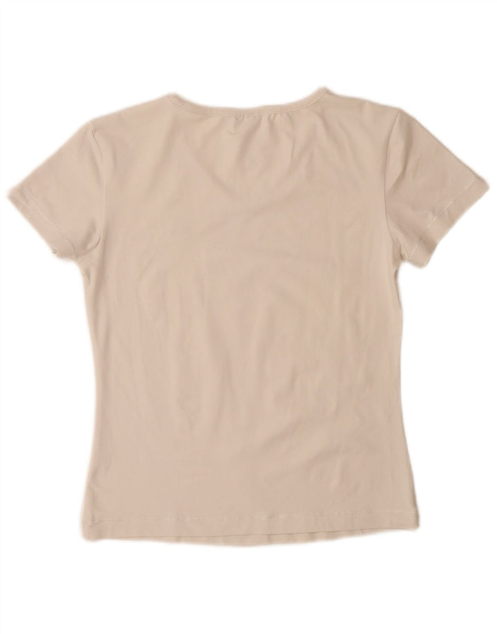 Tricou Adidas pentru femei Top UK 14 Medium Off White Poliamidă