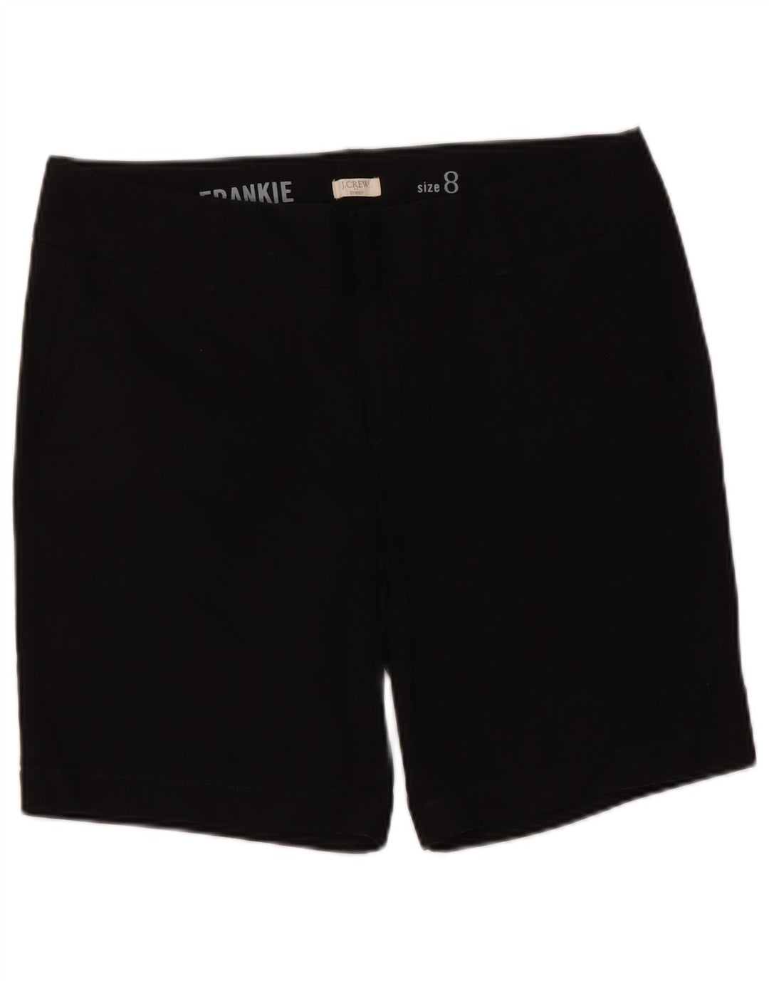 Pantaloni scurti chino Frankie J. CREW pentru femei US 8 Medium W34 Bumbac negru