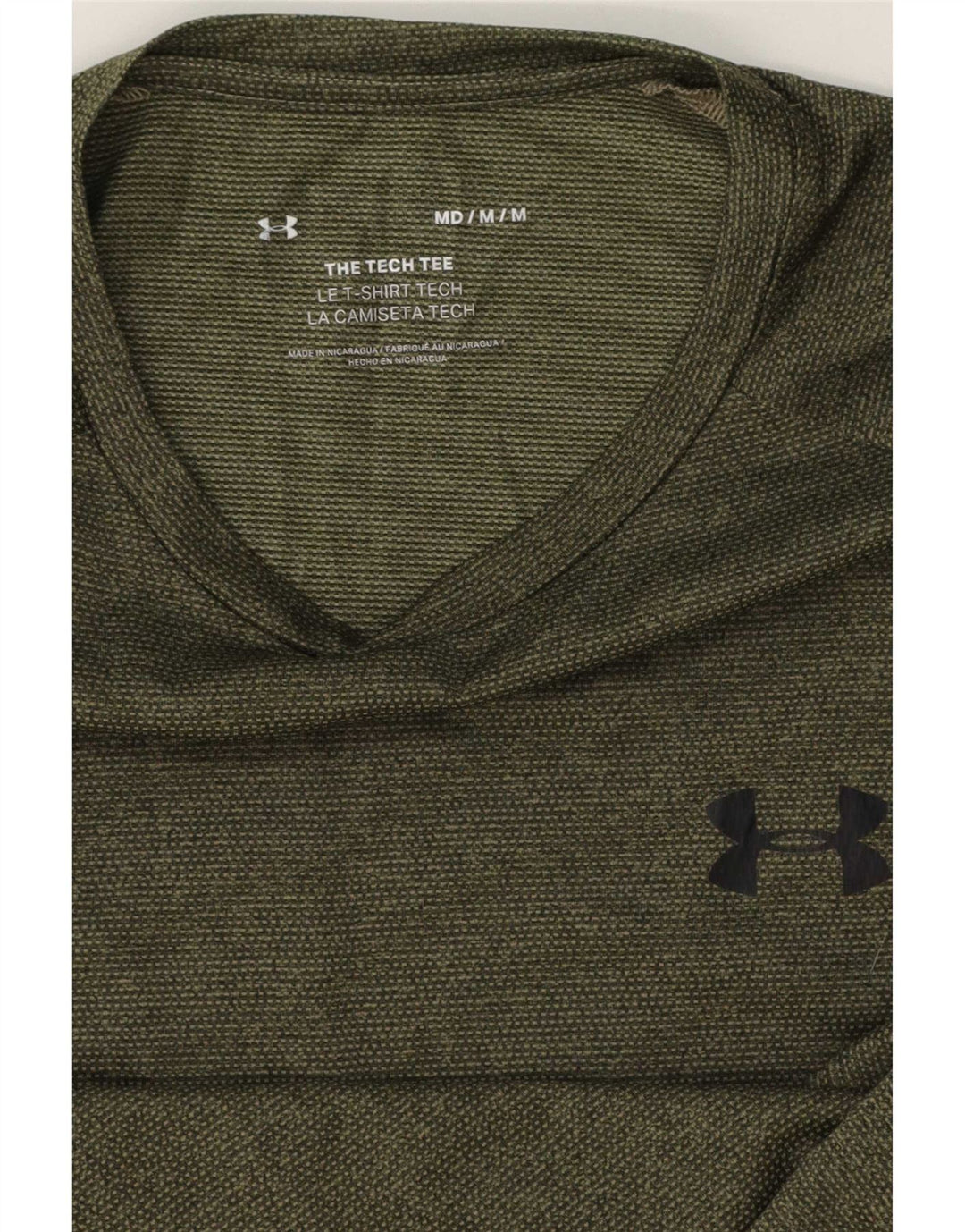 Tricou Under Armour pentru bărbați Top Medium Green