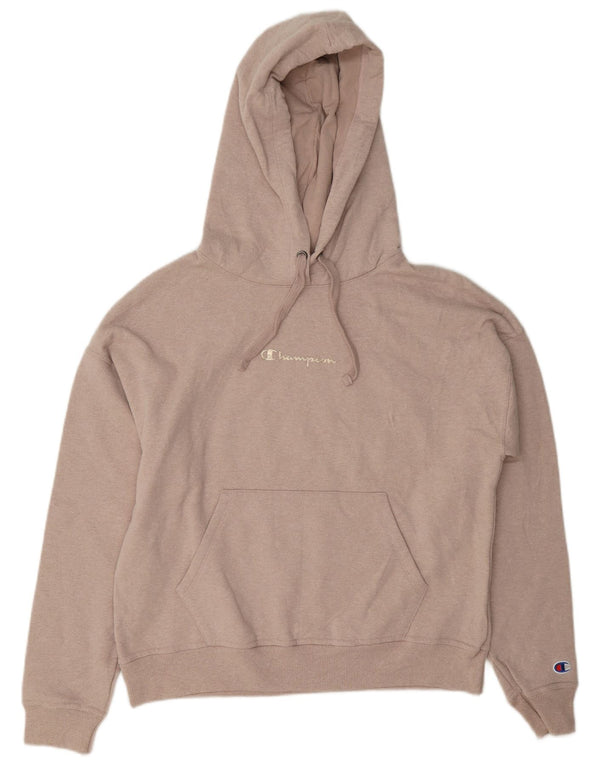 Pulover supradimensionat pentru femei Champion UK 10 Bumbac cu pete roz, mic