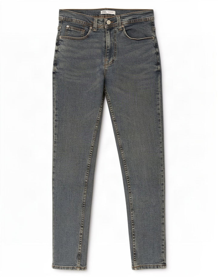 Blugi slim pentru femei Zara EU 42 Large W32 L30 Albastru