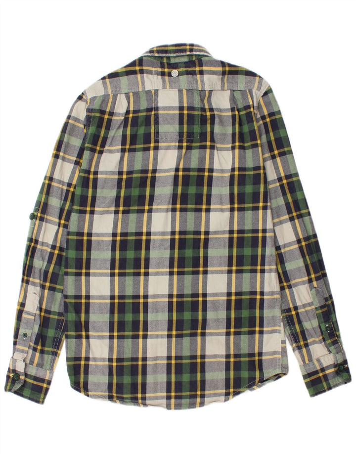 Cămașă de flanel în carouri pentru bărbați Superdry Classics, cu carouri mici, multicolore