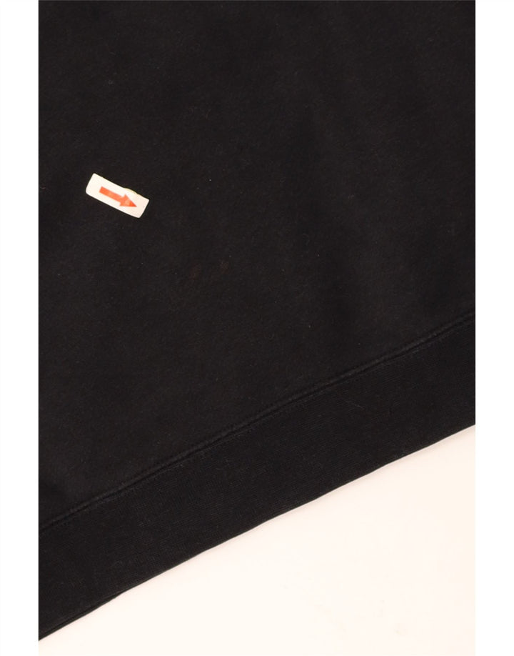 Pulover pentru damă NIKE Crop Oversized Graphic Pulover UK 10 Mic Negru
