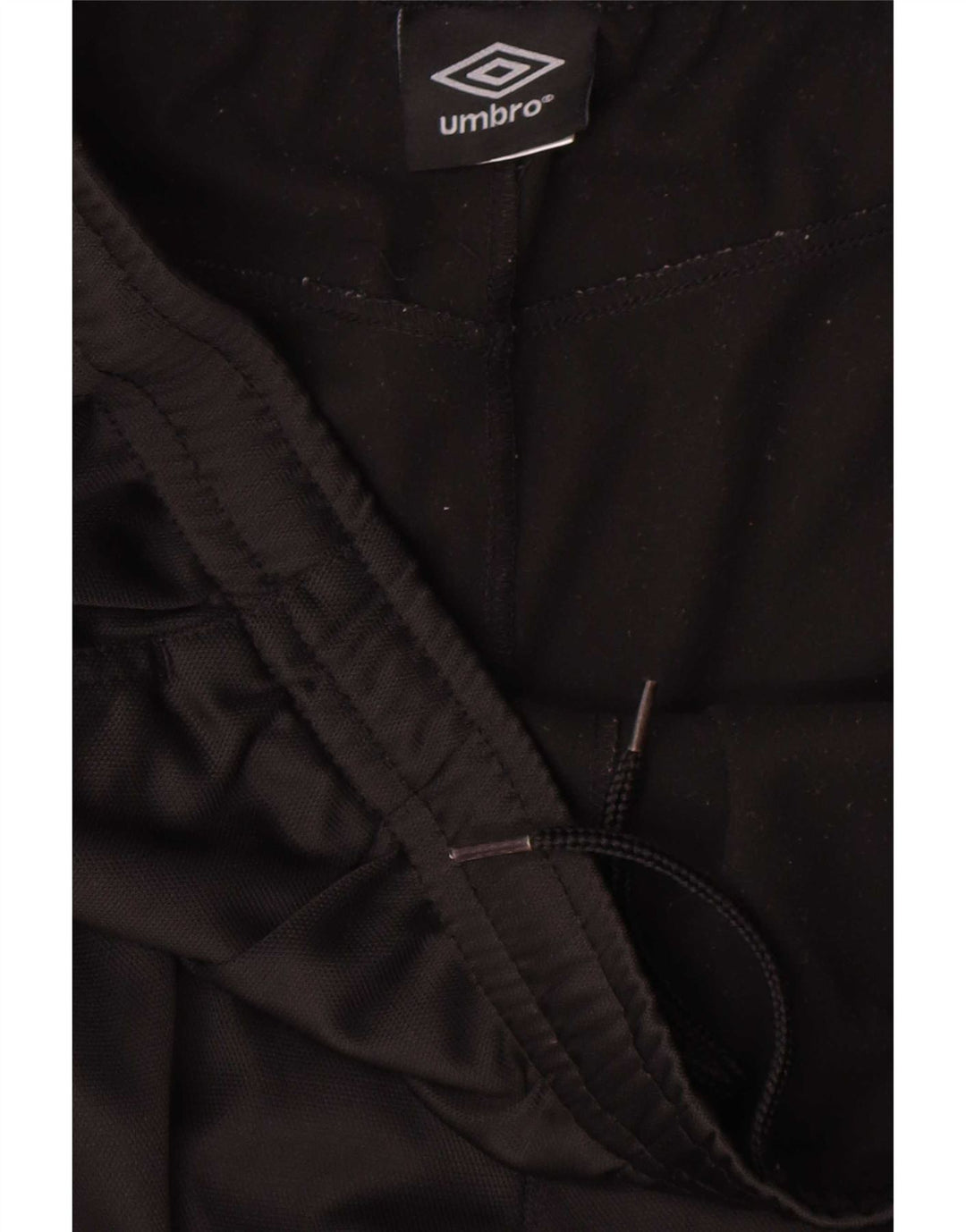 Umbro Pantaloni de trening pentru bărbați Joggeri mari, negru, poliester color bloc