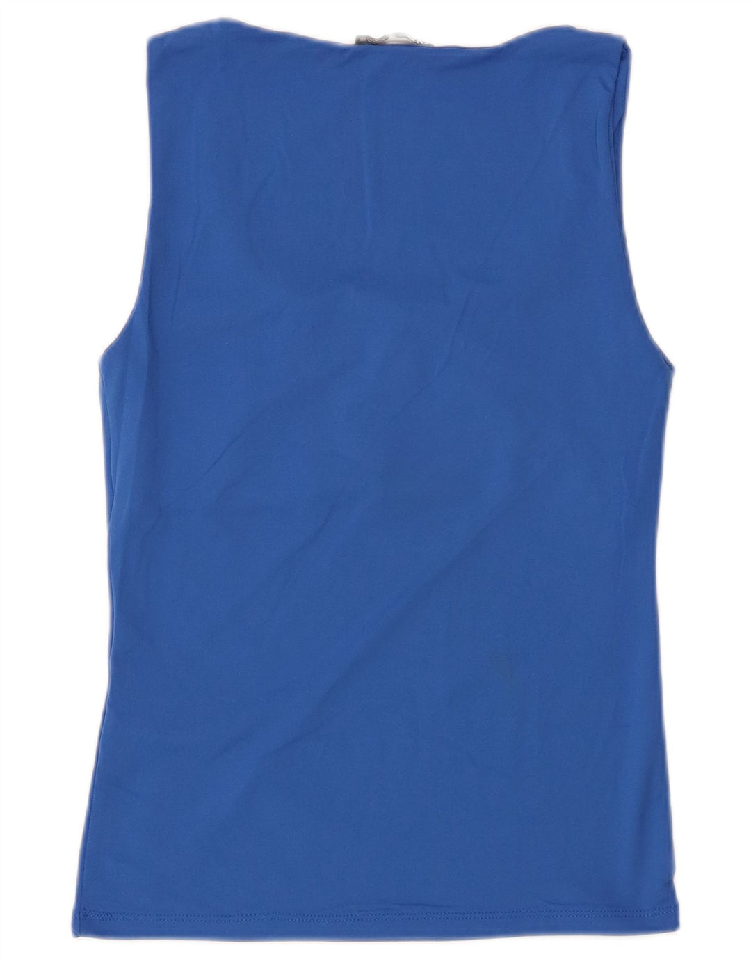 Vest Vest Top Femei Zara UK 12 Medium Blue Poliamidă