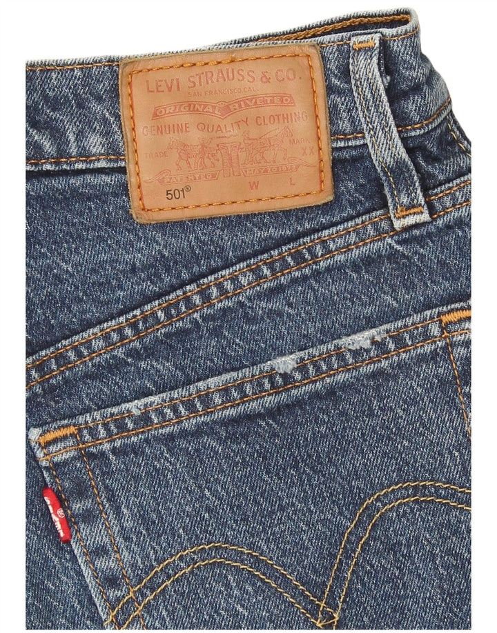 Pantaloni de damă Levi's 501 Denim Hot Pants W26 Small Blue