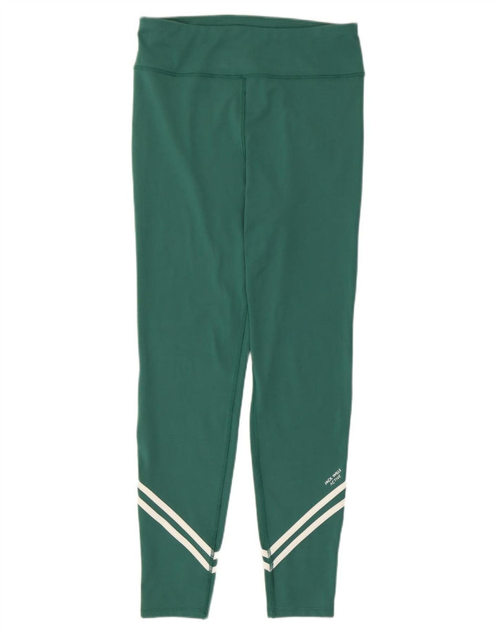 Leggings pentru femei Jack Wills UK 14 Poliester verde mare