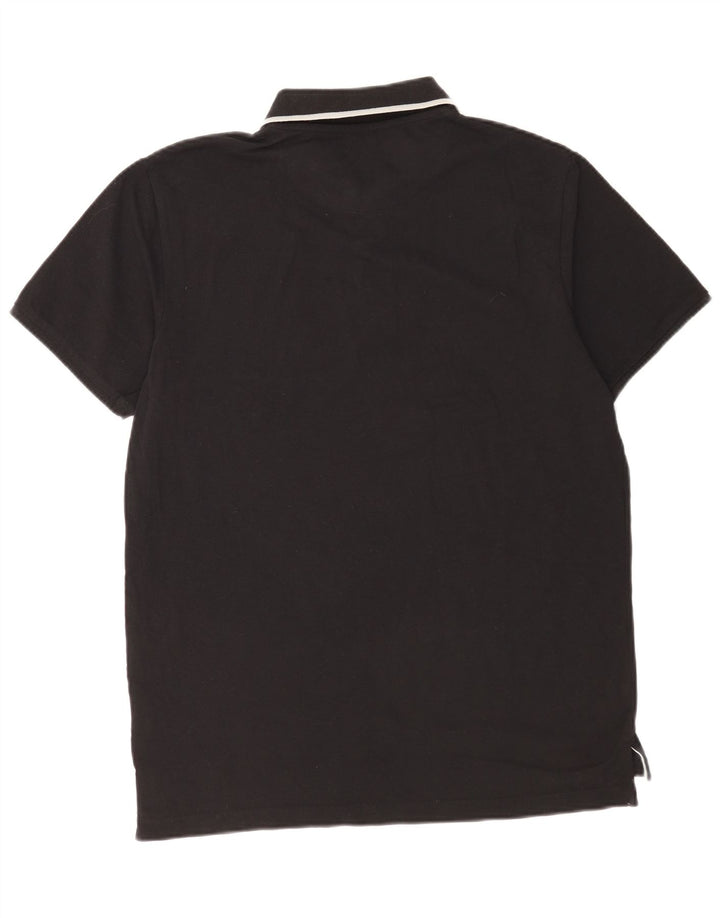 Cămașă polo Pierre Cardin pentru bărbați, mare, negru, bumbac