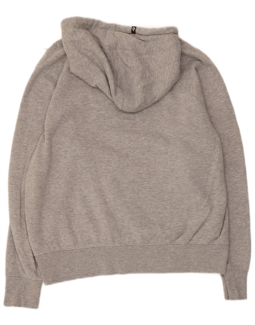 Pulover pentru femeie Volcom cu glugă US 10, mare, gri bumbac