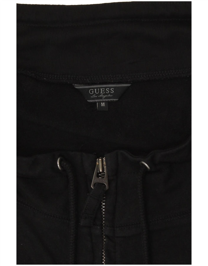 Jachetă de trening grafică Guess pentru femei UK 14 Medium Black