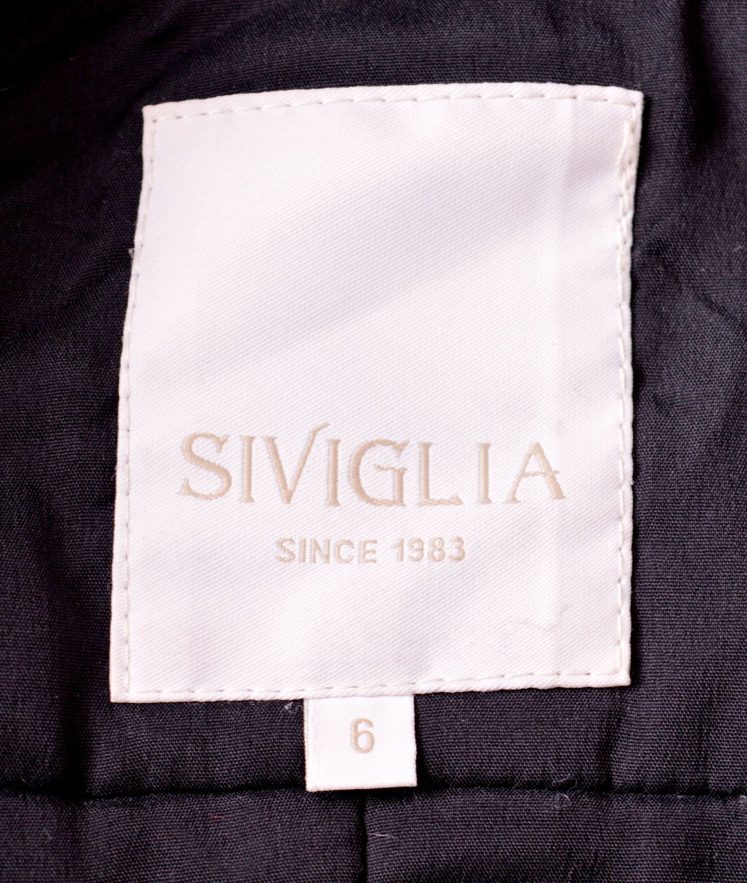 SIVIGLIA Girls Windbreaker Jacket 5-6 Years Black - Second Hand & Vintage Designer Clothing - Messina Hembry